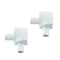 M-D Building Products Aluminum, Bright White, 4.56 in L, 4.31 in W 32037 - alternate 2