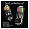 Bic Intensity Fineliner Dual Tip Felt Pen, Stick, Fine 0.7 mm Bullet, Assorted Colors, 6PK FPINDP61-AST - alternate 2