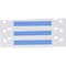 Brady PermaSleeve HX Heat Shrink Double Sided Wire Marking Sleeves, Blue, 0.094 in. Dia x 0.67 in. W 2HX-094-2-BL-3 - alternate 2