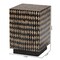 Bali & Pari Paulo End Table with Bamboo Diamond Pattern, Square 266-14593-ZORO - alternate 3