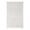 Homeroots 87" White Wood Sideboard with Hutch and Two Drawers 397129 - alternate 2