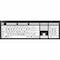 Logickeyboards BRAILLE/LARGE BLK ON WHT PC US LKB-BRALPBW-BJPU-US - alternate 2