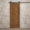Sartodoors Modern Barn Door 30 x 96 inches, Ego 5006 Cognac Oak Veneer, 6.6FT Rail Track Heavy Hardware Set ,  EGO5006BD-B-DKO-3096 - alternate 2