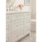 Amerock Destine 3-3/4 in 96 mm Center-to-Center Satin Nickel Cabinet Pull BP36858G10 - alternate 2