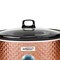 Brentwood Industries Select 7 Quart Slow Cooker in Copper SC-157C - alternate 2