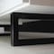 Leisuremod Avery TV Stand with MDF Cabinet and Powder Coated Steel Legs, White ATS69W - alternate 3