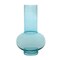 Homeroots Set of Two Aqua Glass Round Table Vases, 2PK 593883 - alternate 2