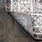 Jonathan Y Boho Cottage Medallion Brown/Ivory 2 ft. x 8 ft. Runner Rug MDP501B-28 - alternate 2