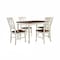 Crosley Shelby 5-Piece Dining Table Set For 4 KF20003-WH - alternate 1