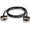 C2G 6FT SERIAL RS232 DB9 NULL MODEM CABLE WITH LOW PROFILE CONNECTORS M/F - IN-WALL 52184 - alternate 1
