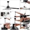 Jonathan Y Remy 52" 1-Light Modern Industrial Iron/Acrylic/Wood Remote-Controlled 6-Speed Integrated LED Ceilin JYL9723A - alternate 3