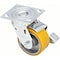 Zoro Select NSF-Listed Plate Caster, 700 lb. Ld Rating, Ball P21S-UY040KP-14-WB-DL - alternate 1
