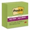 Post-It Super Sticky Pads in Energy Boost Collection Colors, 3 x 3, Limeade, 90 Sheets/Pad, 5PK 654-5SSLE - alternate 1
