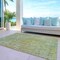 Homeroots 9' X 12' Sage Abstract Washable Indoor Outdoor Area Rug 607888 - alternate 3