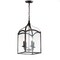 Jonathan Y Ruth 11" 4-light Traditional Classic Lantern Metal/Glass LED Pendant, Oil Rubbed Bronze JYL7403A - alternate 2