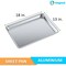 Amgood 13 in. x 18 in. Half Size Perforated Aluminum Bun / Sheet Pan, 6PK AMG PBP-19G-1813-6PK-Z - alternate 4
