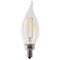 Feit Electric BPCFC40950CAFIL/2/RP LED Bulb, Decorative, Flame Tip Lamp, 40 W Equivalent, E12 Lamp Base, Dimmable, 2PK BPCFC40/950CA/FIL - alternate 1