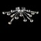 Jonathan Y Copernicus 20" 7-Light Metal LED Flush Mount, Chrome JYL9048A - alternate 2