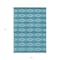 Homeroots 5' X 8' Teal Blue Gray And Ivory Geometric Washable Indoor Outdoor Area Rug 599671 - alternate 2