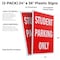 Signmission Student Parking Only, Plastic Signs Only 24 Inch x 36 Inch, Corrugated Plastic, 2PK CSB-2436-2PACK-Student Parking Only - alternate 2