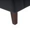 Flash Furniture HERCULES Artemis Black LeatherSoft Middle Reception Chair w/Wooden Walnut Legs ZB-8921M-BLK-GG - alternate 3