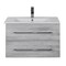 Cutler 30 in Kato Wall Hung Vanity SOHO w/top FV-SOHO30 - alternate 1