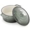Megachef 2.7 Quart Round Enameled Cast Iron Casserole in Gradient Gray 750124512M - alternate 2