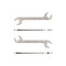 Tekton 31 mm Angle Head Open End Wrench WAE84231 - alternate 3