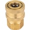 Milton Quick Coupler, Female Straight Thru, 1/4 in PWA003 - alternate 3
