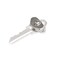 Lucky Line Utilicarry Thumb Lite Micro LED Key Ring Light Silver U90701 - alternate 2