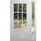 Vdomdoors Front Exterior Prehung Metal-Plastic Door Clear Glass / MANUX 8355 White Silk / Office Commercial a MANUX8355EXD-WS-W36+12xH80-RH-I - alternate 1