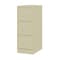 Hirsh 15 in W 3 Drawer Vertical File Cabinet, Putty 24855 - alternate 4