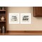 Homeroots Set Of Two All You Need is Coffee 1 White Framed Print Wall Art, 2PK 406164 - alternate 2