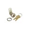 Kaba Ilco 7/8 in. Mail Box Cam Lock Nickel 10205-J-14 - alternate 1