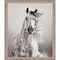 Homeroots Caballo de Andaluz Silver Framed Print Wall Art 525767 - alternate 1