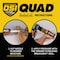 Osi QUAD 10 Oz. Window Door & Siding Polymer Sealant Black 1637190 - alternate 4