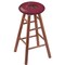 Holland Bar Stool Co Oak Bar Stool, Medium Finish, Texas State Seat RC30OSMed - alternate 1