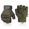 Glove Station Fingerless Knuckle Protection, Durable, Breathable, Green M GS-TACHK200-GR-M - alternate 1