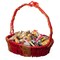 Wickerwise Hand Woven Basket, Wicker Basket - Perfect Storage Basket, Garden Party Decoration or Picnic QI004725 - alternate 1