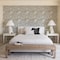 A-Street Prints Cabarita Grey Art Deco Flocked Leaves Wallpaper 2969-87353 - alternate 2