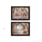 Homeroots Set Of Two Great Outdoors 3 Black Framed Print Wall Art, 2PK 407192 - alternate 2