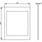 Siemens System masking frame 375 x 290 mm, for Size NH3, accessory for fuse switch 3NP1963-1DA00 - alternate 2