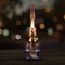 Kings County Tools Oil Lamp 15.5 in Decorative Lamp with Antique-Style Glass Body & Brass Accents Large Kerosene GW78A05-07 - alternate 2