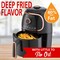 Brentwood Industries AF-202BK 2 Quart Small Electric Air Fryer Copper with Timer and Temp Control AF-202BKC - alternate 3