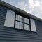 Ekena Millwork Rustic Four Board Joined Board-n-Batten Rough Sawn Faux Wood Shutters w/End Batten, 22W x 76H, PR SHUBJE22X76RSPR - alternate 3