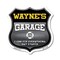 Signmission Wayne's Garage I Can Fix Everything But Stupid, 18 Inch X 18 Inch, Plastic Sign SHI-P-18-490-WAYNE - alternate 1