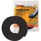 Do It Best 3/4'' W x 7/16'' T x 10 Ft. L Black Rubber Foam Weatherstrip Tape R734HDB - alternate 2