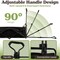 Pure Garden Collapsible Wagon Grocery Cart on Wheels Portable Beach Wagon, Folding Garden/Shopping Cart 50-LG1501 - alternate 4