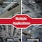 Mitchell Metal HVAC Duct Reducer, 8"-6", 6 inch to 8 inch Air Duct Increaser, 30-Gauge Galvanized Steel MM-31086 - alternate 2