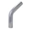 Hps Performance 1-1/2 in OD x 2 in CLR, 45 Degree Aluminum Elbow Tubing, Mill Finish AT45-150-CLR-2 - alternate 1